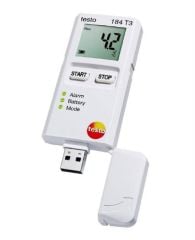 Testo 184 T3 Sevkiyat Araçları için Sıcaklık Datalogger