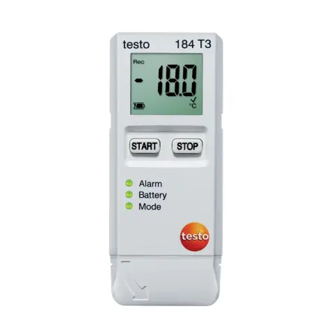 Testo 184 T3 Sevkiyat Araçları için Sıcaklık Datalogger