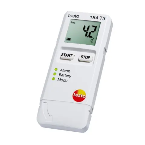 Testo 184 T3 Sevkiyat Araçları için Sıcaklık Datalogger