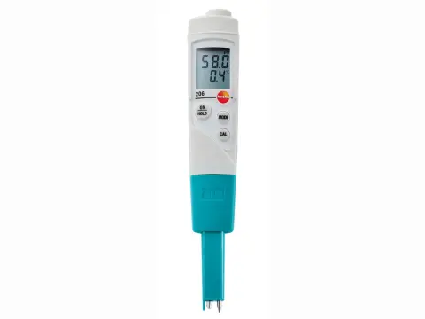Testo 206 pH1 pH ve Sıcaklık Ölçüm Cihazı Çantalı Set