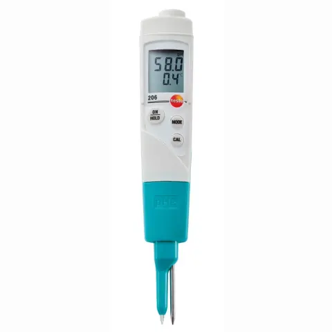 Testo 206 pH2 pH ve Sıcaklık Ölçer