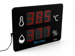 Luvinka TR932 Duvar Tipi Dijital Termo&Higrometre | 40cm Ekran