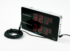 Luvinka TR933A Dijital  İç&Dış Sıcaklık Ölçer | Alarm-25cm Ekran