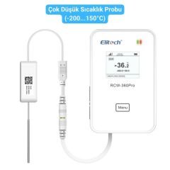 Elitech RCW-360 Pro Takip Özellikli Sıcaklık ve Nem Kaydedici Datalogger