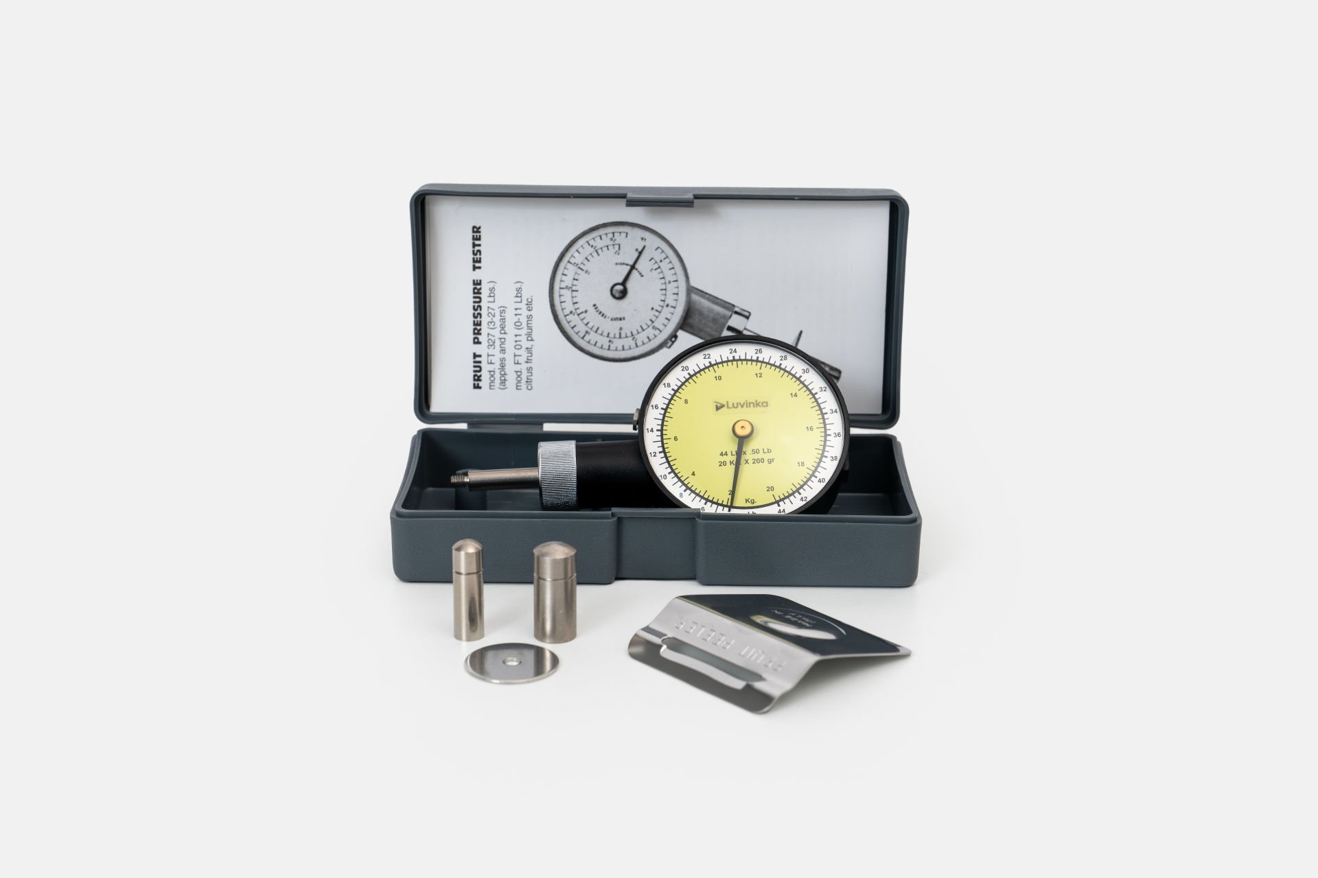 Luvinka FT-444 Meyve Sertlik Ölçer Penetrometre | 0-20kg