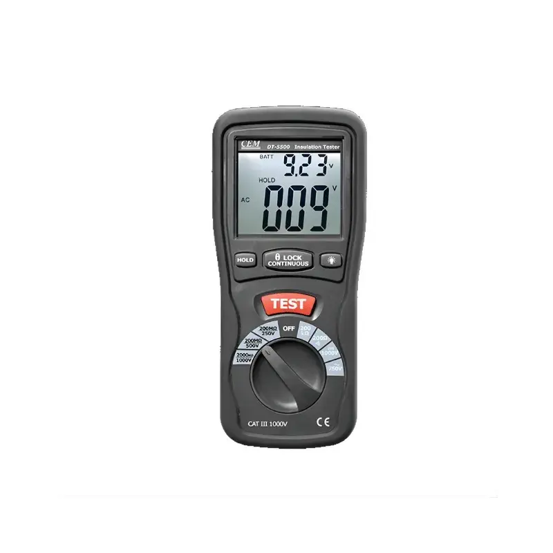 CEM DT-5500 İzolasyon Test Cihazı