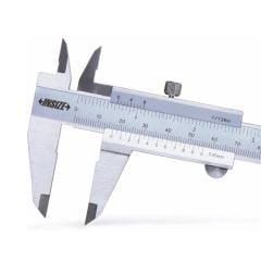 İnsize 1205-200S Mekanik Kumpas | 0–200 mm 0.05 mm Paslanmaz Çelik Ölçüm Cihazı