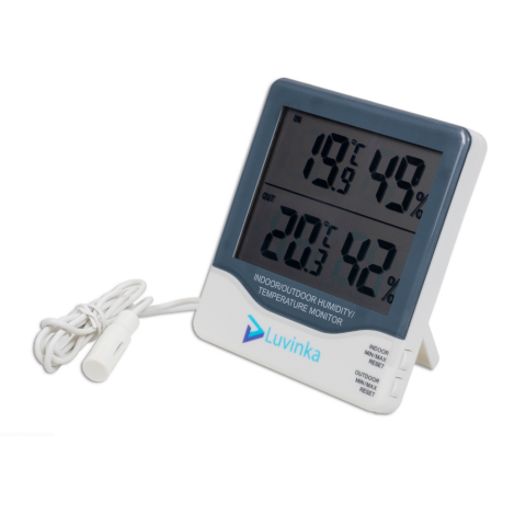 Luvinka CH-927 İç ve Dış Ortam Sıcaklık ve Nem Ölçer