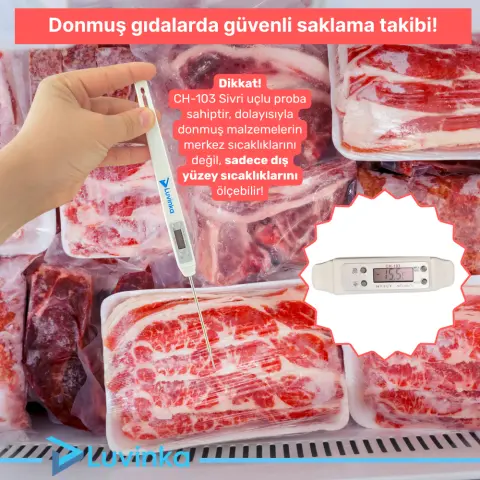 Luvinka CH-103 Saplama Problu Gıda Termometresi