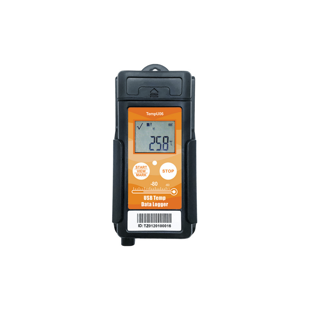 Tzone Tempu06 Düşük Sıcaklık Kaydedici Datalogger | -80°C~+70°C