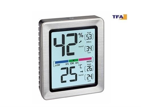 TFA 30.5047.54 EXACTO Dijital Sıcaklık ve Nem Ölçer