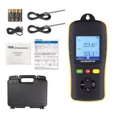 Tzone PTD602 Kalibrasyonlu Termokupl Sıcaklık Ölçer Datalogger ''PT100 ve PT1000 Prob Uyumlu''