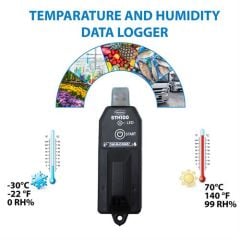 STH100 Tek Kullanımlık Dijital Sıcaklık ve Nem Kayıt Cihazı