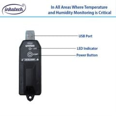 STH100 Tek Kullanımlık Dijital Sıcaklık ve Nem Kayıt Cihazı