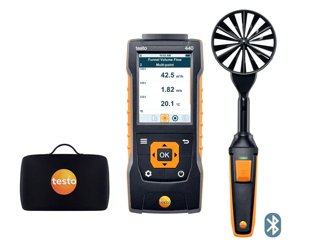 Testo 440 Bluetooth’lu 100 mm Pervane Seti