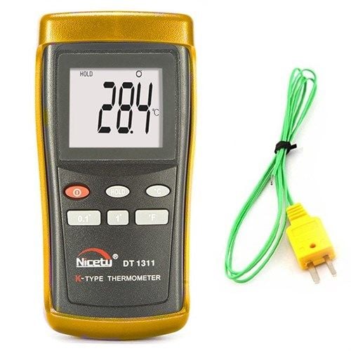CEM DT-1311 K Tipi Prob Okuyucu – Dijital Tek Kanallı Sıcaklık Ölçer