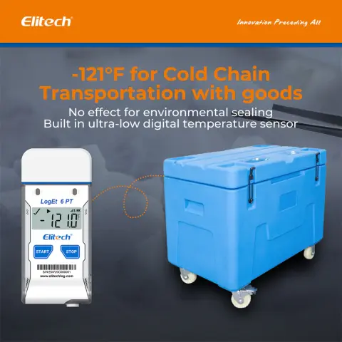 Elitech LogEt 6 PT Dry Ice USB Data Logger