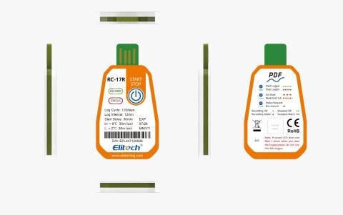 Elitech RC-17 Tek Kullanımlık USB PDF Sıcaklık Data Logger
