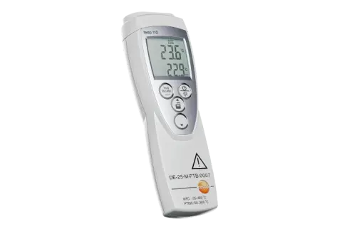 Testo 112 PTB Onaylı Çok Hassas Sıcaklık Ölçüm Cihazı