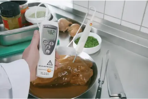 Testo 112 PTB Onaylı Çok Hassas Sıcaklık Ölçüm Cihazı