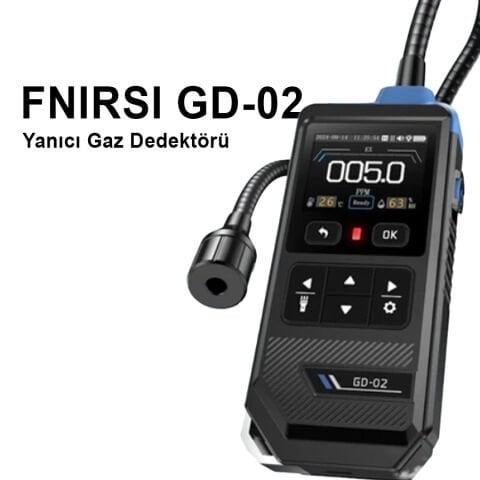 FNIRSI GD-02 Yanıcı Gaz Dedektörü