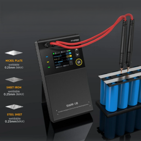 Fnirsi SWM-10 Taşınabilir Akıllı Ekran Nokta Pil Punta Makinesi