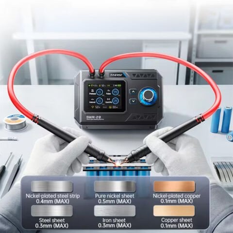 FNIRSI SWM-20 Taşınabilir Pil Punta Kaynak Makinesi