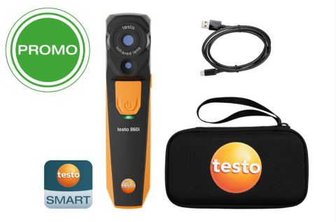 testo 860i seti - Akıllı telefonlar için kablosuz termal kamera