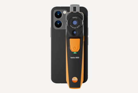 testo 860i seti - Akıllı telefonlar için kablosuz termal kamera