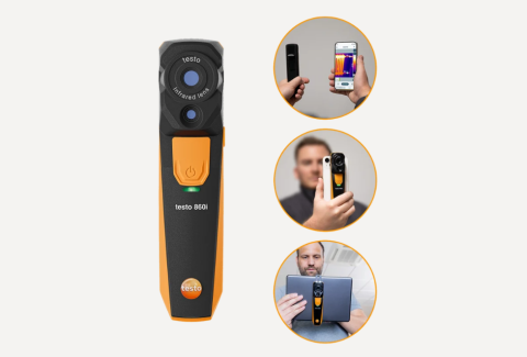 testo 860i seti - Akıllı telefonlar için kablosuz termal kamera