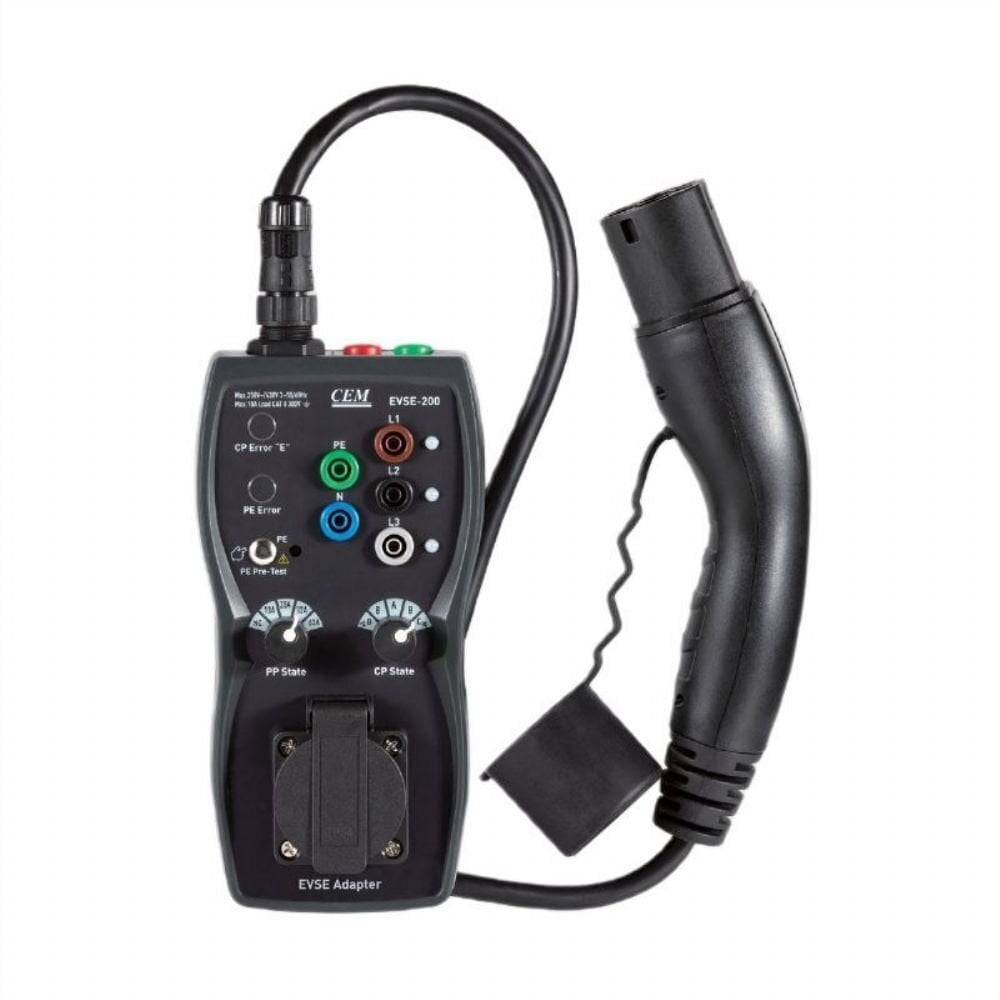 EVSE-200 Elektrikli Araç Şarj İstasyonu Test Cihazı