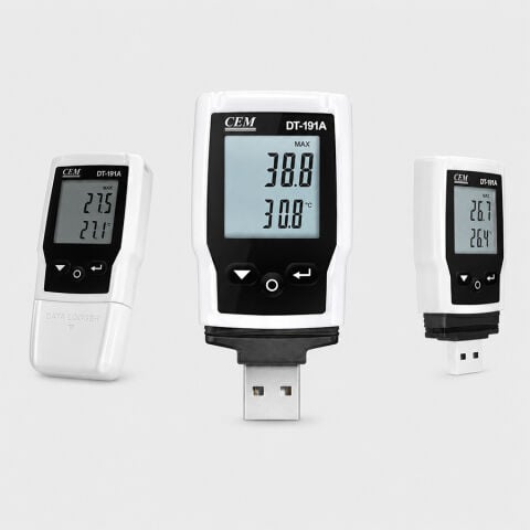 CEM DT-191A Sıcaklık ve Nem Datalogger