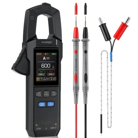 FNIRSI DMC-100 Akım Gerilim Pens Metre | 10000 Sayımlı Dijital True RMS Multimetre + TFT Ekranlı Akıllı Ölçüm Cihazı