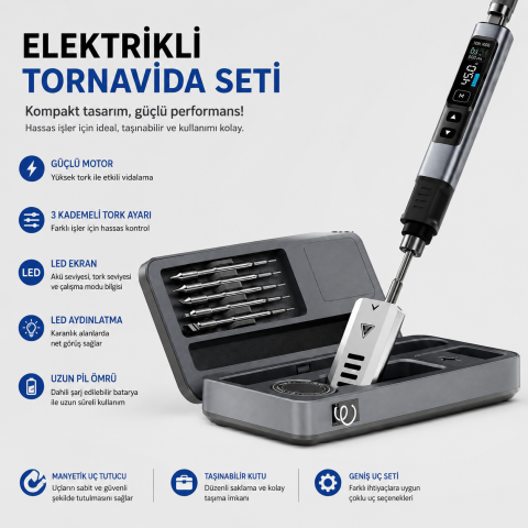 FNIRSI HS-02A 100W Akıllı Kalem Havya Mega Set (PD Destekli)