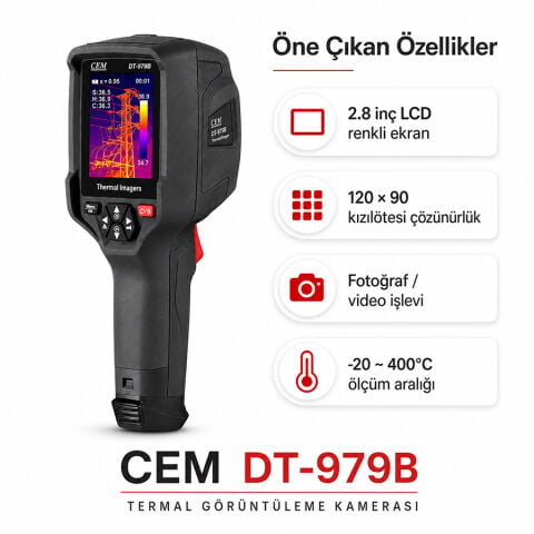 CEM DT-979B Termal Kamera