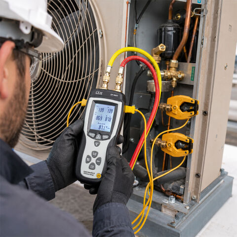 CEM DT-8921 HVAC Soğutucu Gaz Basınç Ölçer
