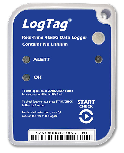LogTag LT5GEO Çok Kullanımlık Sıcaklık, Nem, Işık, Darbe ve Konum Takip Cihazı / GPS