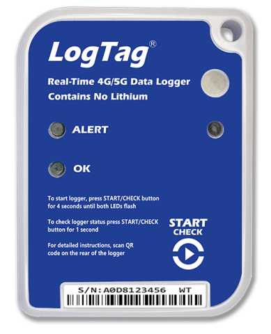 LogTag LT5GEO Çok Kullanımlık Sıcaklık, Nem, Işık, Darbe ve Konum Takip Cihazı / GPS