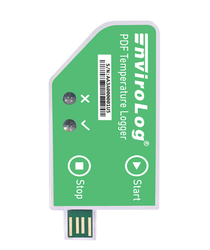 LogTag EV-16 Tek Kullanımlık Sıcak Kayıt Cihazı PDF -30/+70