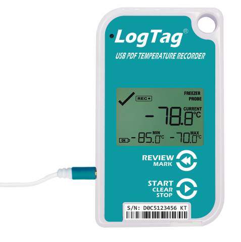 LogTag TREL30-16U Çok Kullanımlık Ultra Düşük Sıcaklık Kayıt Cihazı -90/+40 (USB)
