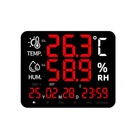 Luvinka TR935A Led Sıcaklık ve Nem Ölçer