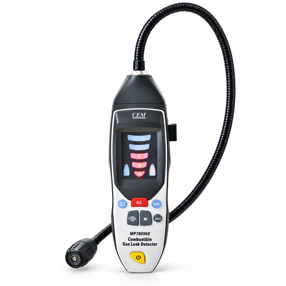 Cem GD-3306 Mikro Yanıcı Gaz Kaçak Dedektörü