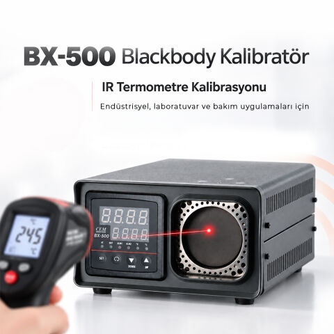 CEM BX-500 Taşınabilir Kızılötesi Termometre Kalibratörü