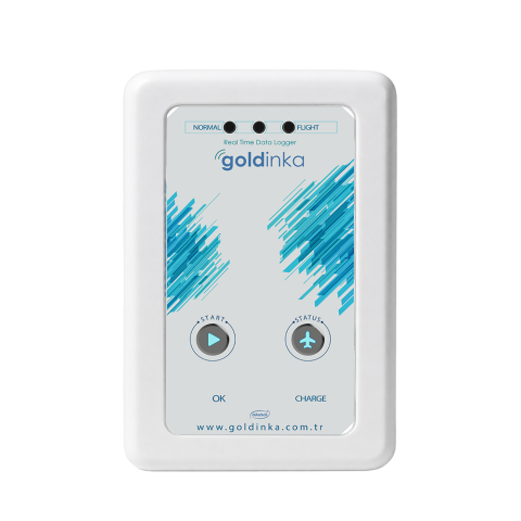 GOLDİNKA 4G Tek Kullanımlık Sıcaklık, Nem, Işık ve Konum Takip Cihazı