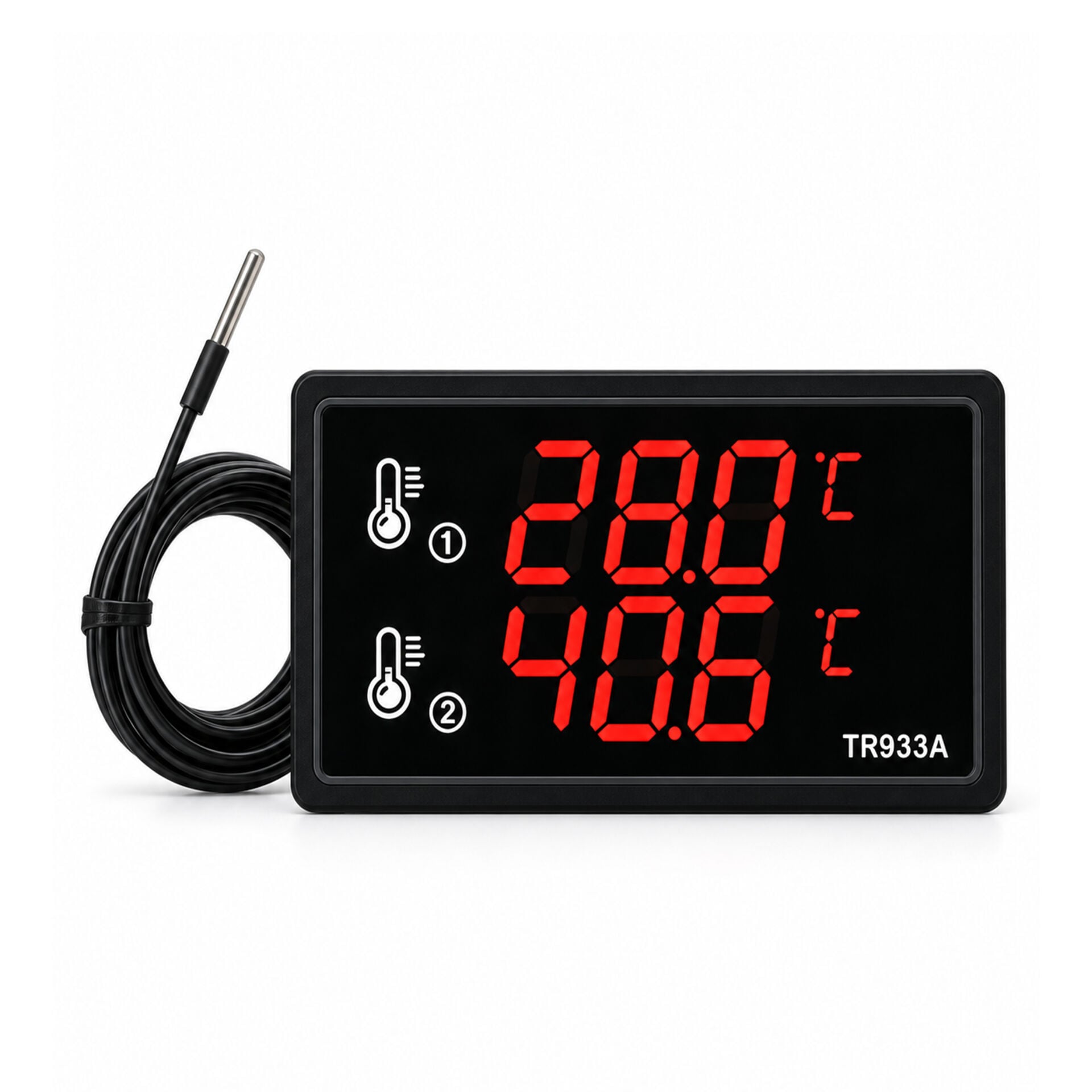 Luvinka TR933A Led Sıcaklık ve Nem Ölçer olarak ( problu )