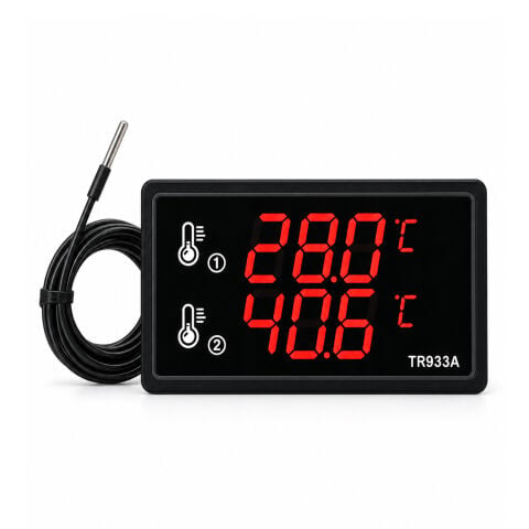Luvinka TR933A Led Sıcaklık ve Nem Ölçer olarak ( problu )