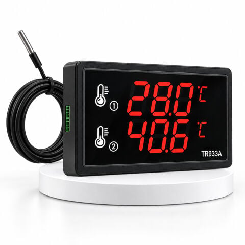 Luvinka TR933A Led Sıcaklık ve Nem Ölçer olarak ( problu )