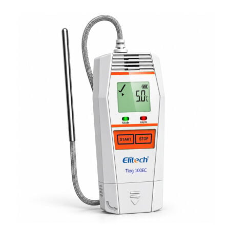 Elitech Tlog 100EC Problu Çok Kullanımlık Sıcaklık Kaydedici ( -85  - 150 )
