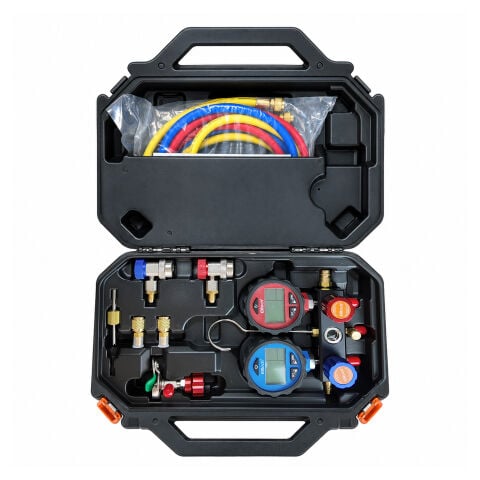Elitech DMG-3 HVAC Dijital Manifold Göstergesi Seti - Tüm Gazlar