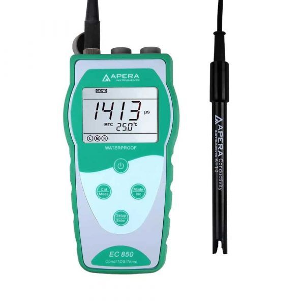 Apera EC850 Taşınabilir EC, TDS ve Sıcaklık Ölçer